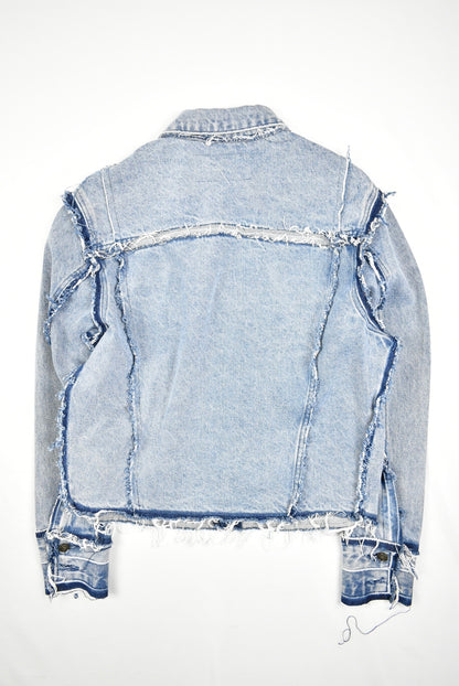 Reversed denim jackets